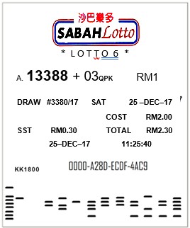 Lotto88 sabah on sale